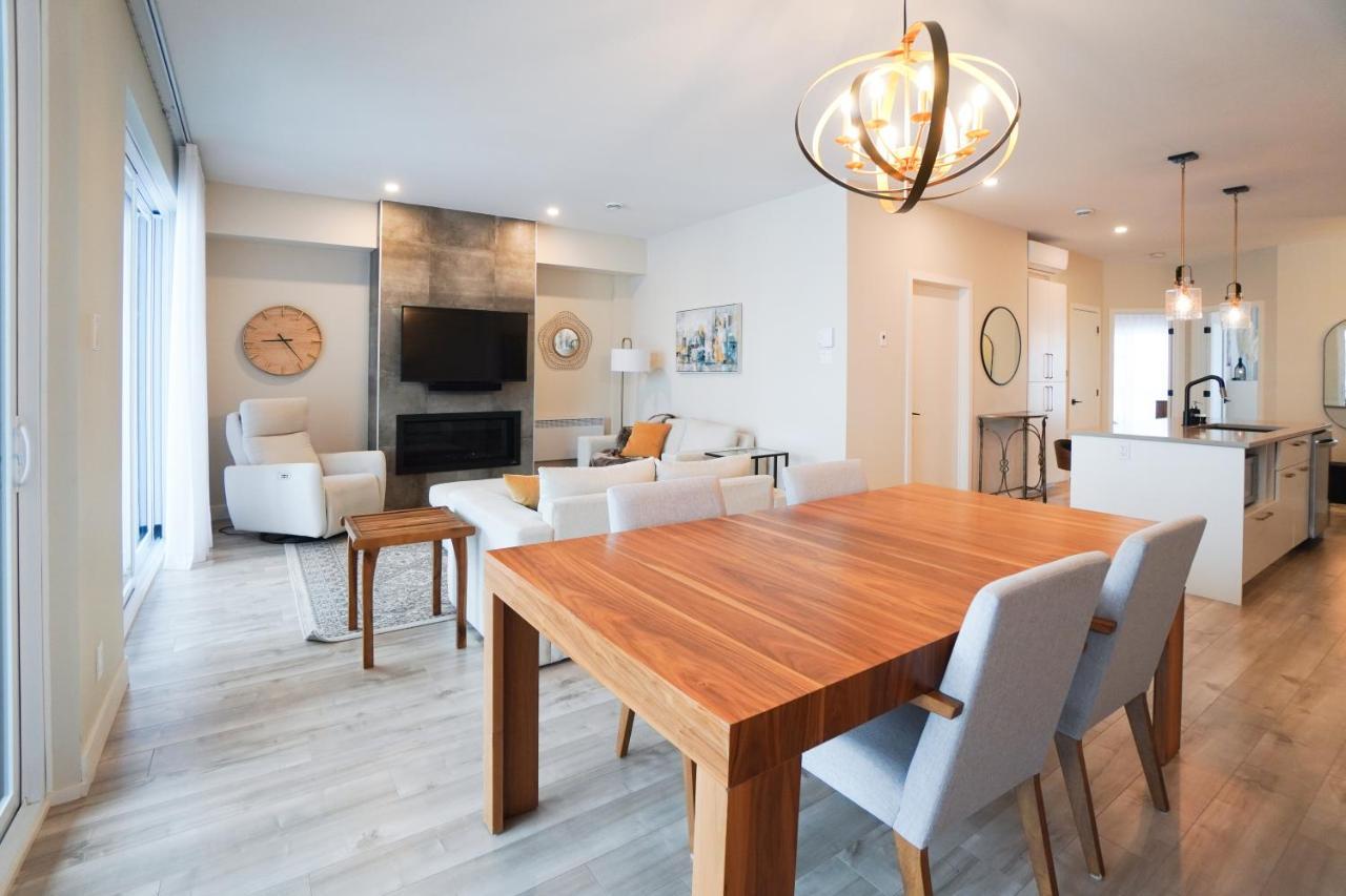 Le Riverain - Condo Neuf Au Bord De L'Eau Shawinigan Exterior foto